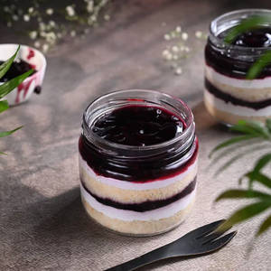 Blueberry Jar Cake