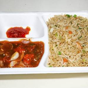 Fried Rice with Chilli Chicken