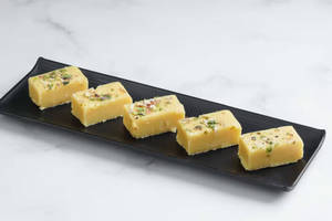 Ice Cream Burfi - Yellow