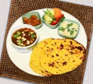 Missi Naan with  Amul Butter [2 pcs]