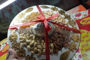 The Classic Diwali Dry Fruit Thali
