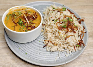 Dal Gosht With Pulao