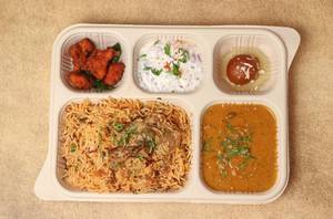 Chicken Biryani Chicken 65 Combo