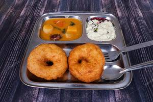 Sambar Vada [2 Vada]