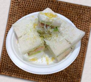 Veg cheese sandwich jain