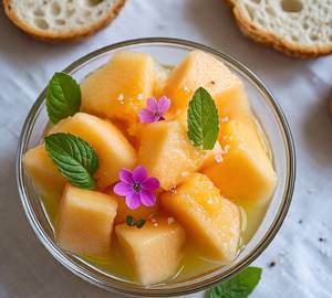Muskmelon Fruit Bowl