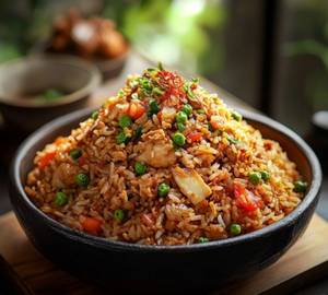 Schezwan Chicken Fried Rice