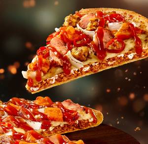 Korean Chicken Burst Pizza (Reg)