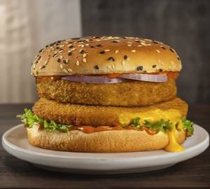 Double tikki burger
