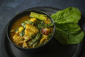 Pork With Lai Xaak