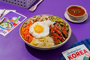 Korean Bibimbap- Chicken