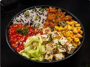 Cajun Paneer Rice Bowl