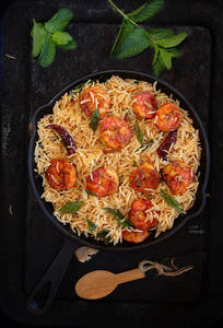 Prawns Schezwan Fried Rice