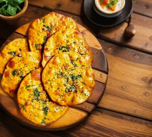 Missi onion roti