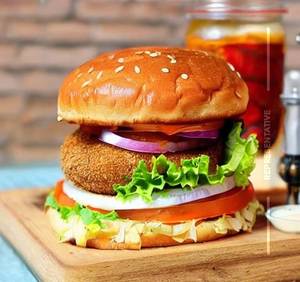 Aloo tikka burger