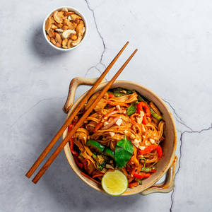 Pad Thai Veg Flat Noodles