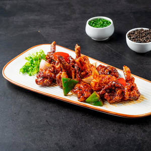 Pepper Garlic Prawn (8 Pcs)