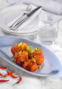 Butter Chilli Garlic Prawns