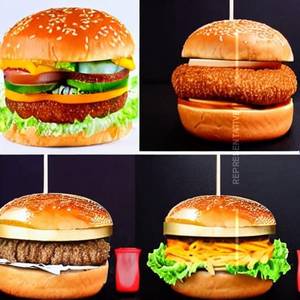 Jumbo burger extra cheesy