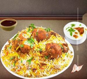 Special chicken dum biryani