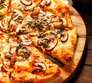 Mushroom Pizza (Small 7 Inch)