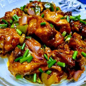 Chicken Hot Garlic Gravy