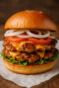 Chicken Smash Burger