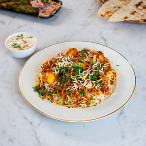Mushroom Tikka Biryani
