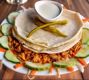 Chicken Plate Shawarma (Kuboos)