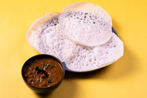 3 Appam + Kadala Curry