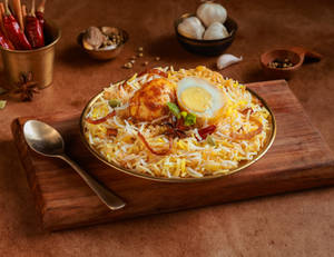 Egg Biryani Bowl