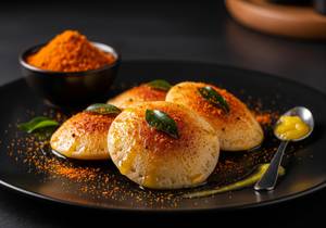 Kannad Podi Ghee Idli