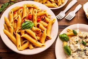 Mix sauce pasta