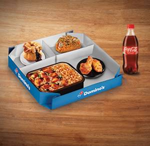 5 Course: Triple Chicken Hot & Fiery Rice Meal with Chicken Wings