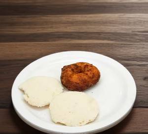 Idli (1 Pc) Vada (1pc )