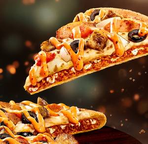 Garlic Chicken Burst Pizza (Reg)
