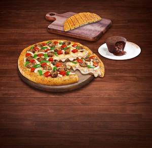 Ultimate Cheese Burst Deluxe Combo (Veg)