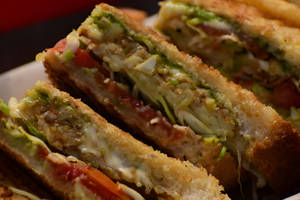 Veg Kebab Sandwich