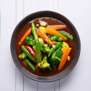 Mixed Veg in Hot Garlic Sauce 