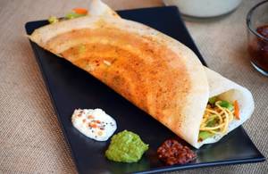Chili cheese dosa