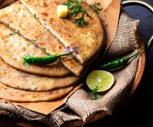 Dhaba Style Mix Veg Paratha