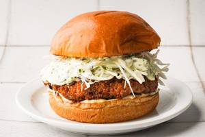 Crispy Prawns Burger