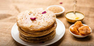 Special Jaggery(gur) Paratha