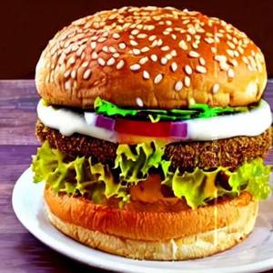 B-town Special Veg Burger