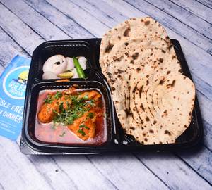 Chicken Curry With Chapati [Serves 1]