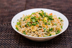 Egg Burnt Garlic Fried Rice