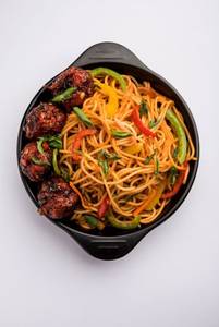 Chicken Manchurian Noodles