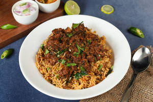 Mutton Chukka Biryani (boneless)