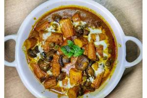 Baby Corn Mushroom Kadai