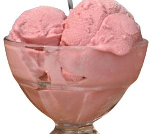 Strawberry ice cream[1 Scoop]